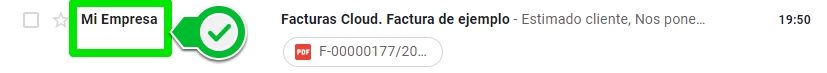 Ejemplo E-mail con alias