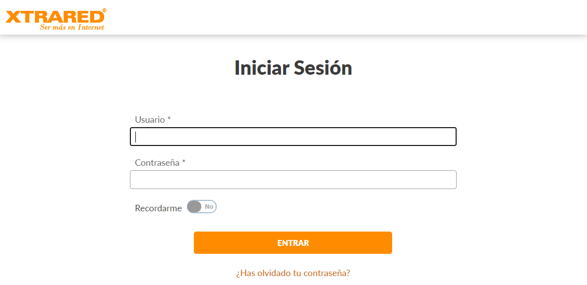 Login Xtrared